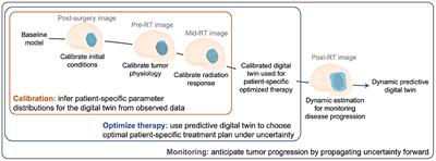 Predictive digital twin for optimizing patient-specific radiotherapy regimens under uncertainty in high-grade gliomas